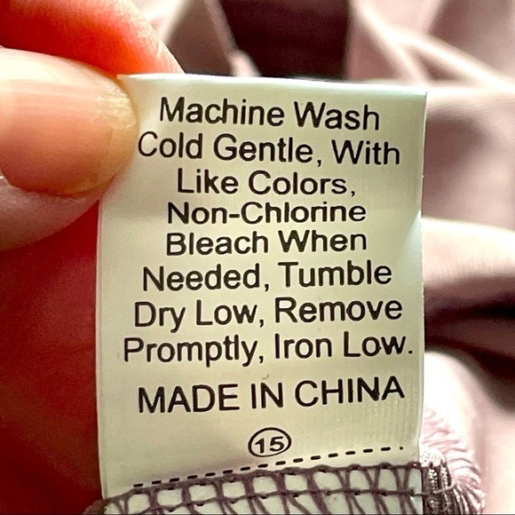 SHEIN Mauve V-Neck Tunic Top  Size: Small - Picture 10 of 12